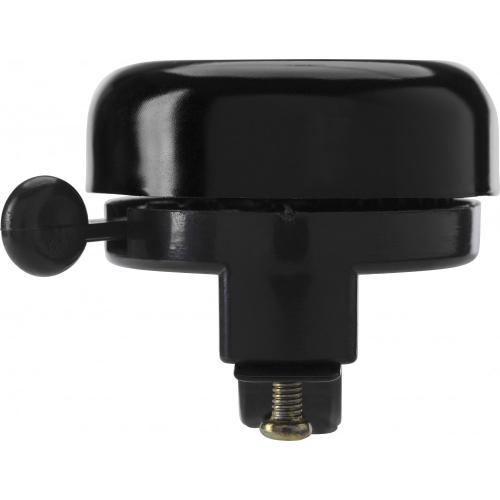 Biciklicsengő, alumínium, fekete