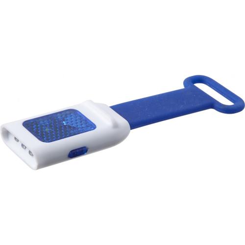 Biciklislámpa 4 LED-del, kék