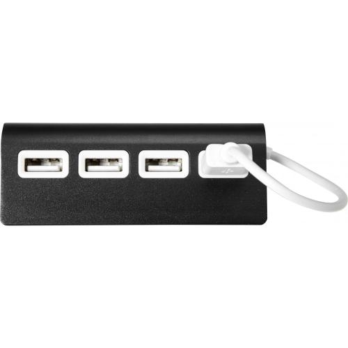 USB elosztó, fekete