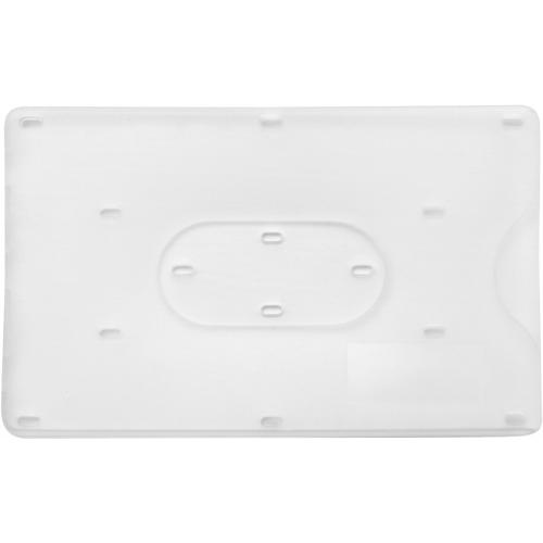 Műanyag bankkártyatartó, átlátszó