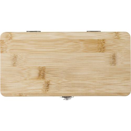 Bambusz szerszámkészlet, barna