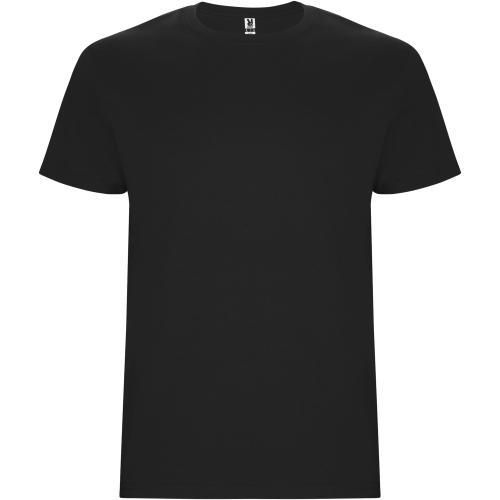 Roly Stafford gyerek pamutpóló, Solid black, 3/4