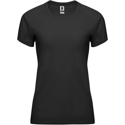 Roly Bahrain női sportpóló, Solid black, L
