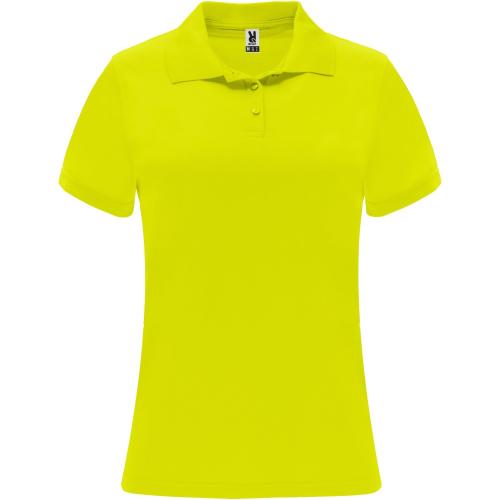 Roly Monzha női sportpóló, Fluor Yellow, XL
