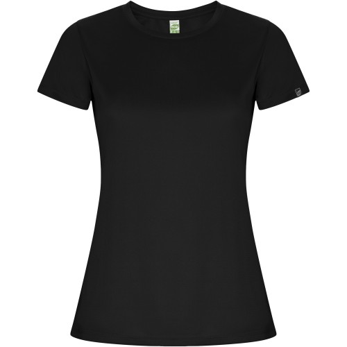 Roly Imola női sportpóló, Solid black, M