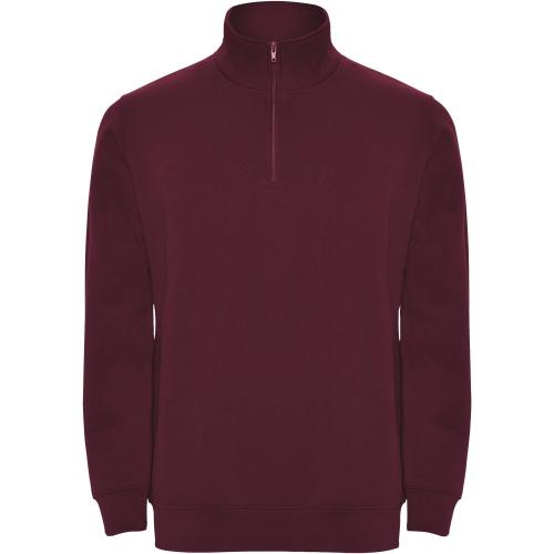 Roly Aneto negyedcipzáros pulóver, Garnet, 3XL