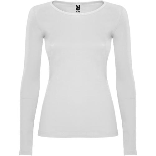 Roly Extreme női hosszúujjú póló, White, XL