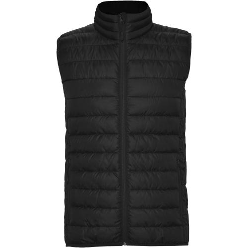 Roly Oslo steppelt férfi mellény, Solid black, 2XL