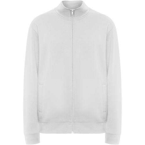 Roly Ulan uniszex cipzáros pulóver, White, L