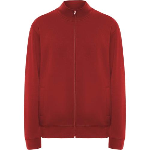 Roly Ulan uniszex cipzáros pulóver, Red, 2XL