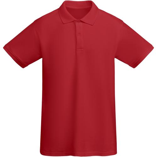 Roly Prince organikus pamut férfi póló, Red, 3XL