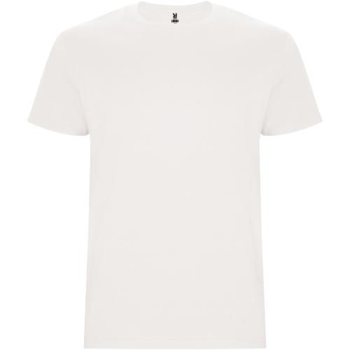 Roly Stafford férfi pamutpóló, Vintage White, M