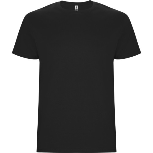 Roly Stafford férfi pamutpóló, Solid black, 2XL