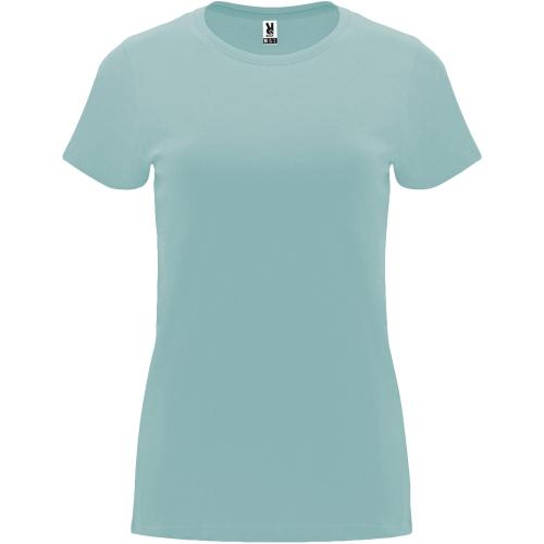 Roly Capri női pamutpóló, Washed Blue, M