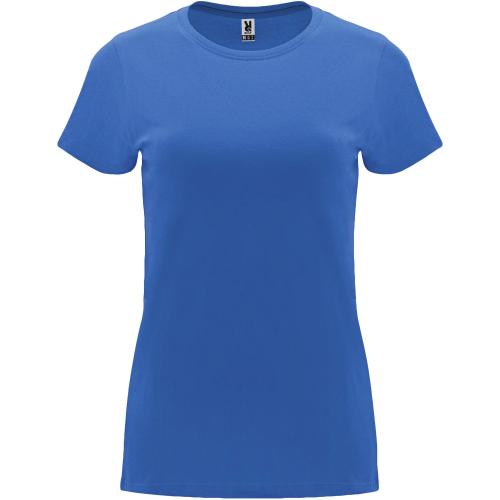 Roly Capri női pamutpóló, Riviera Blue, M