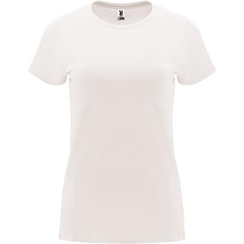 Roly Capri női pamutpóló, Vintage White, 2XL