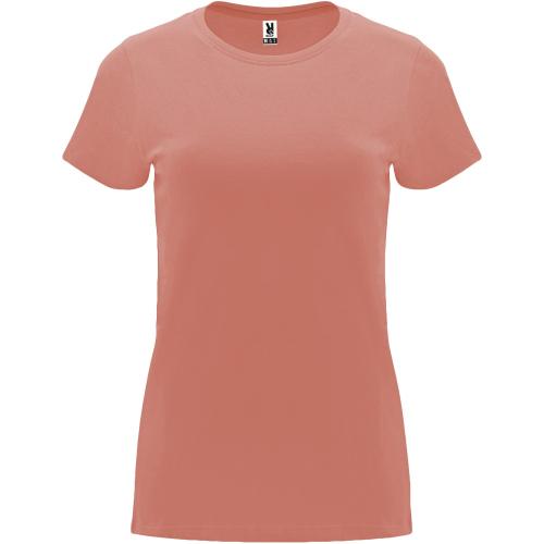 Roly Capri női pamutpóló, Clay Orange, M