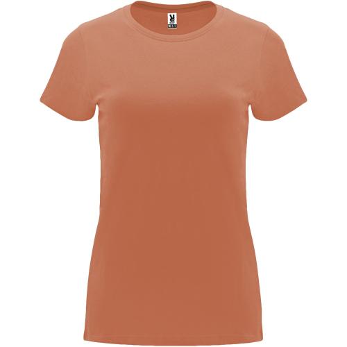 Roly Capri női pamutpóló, Greek Orange, 2XL