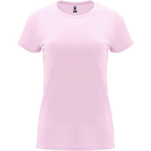 Roly Capri női pamutpóló, Light pink, S