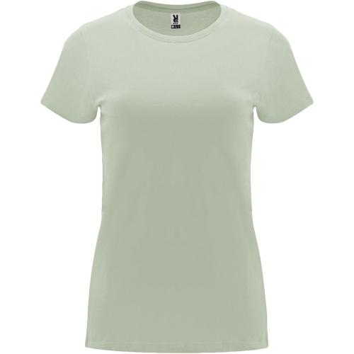 Roly Capri női pamutpóló, Mist Green, L