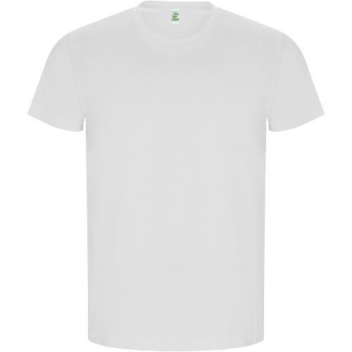Roly Golden organikus pamut férfi póló, White, 2XL