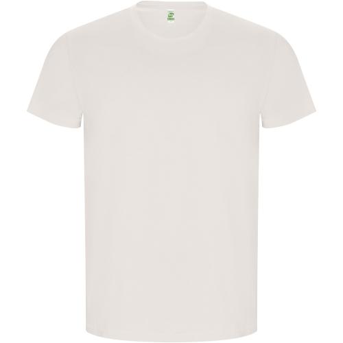 Roly Golden organikus pamut férfi póló, Vintage White, S