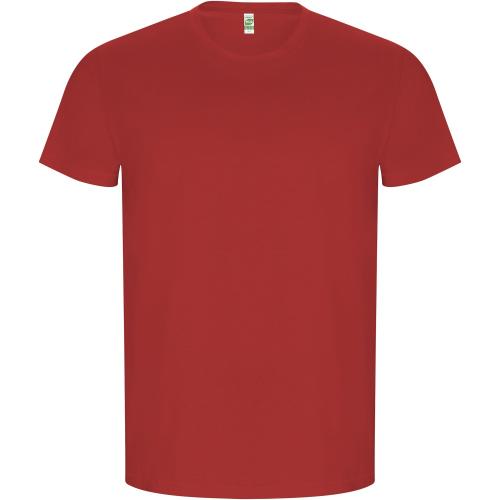 Roly Golden organikus pamut férfi póló, Red, 2XL