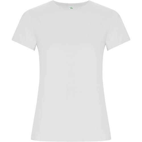 Roly Golden organikus pamut női póló, White, 2XL