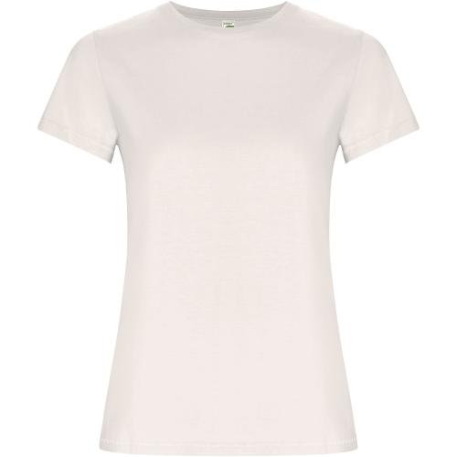 Roly Golden organikus pamut női póló, Vintage White, S