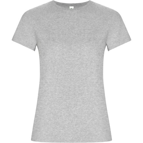 Roly Golden organikus pamut női póló, Marl Grey, 2XL