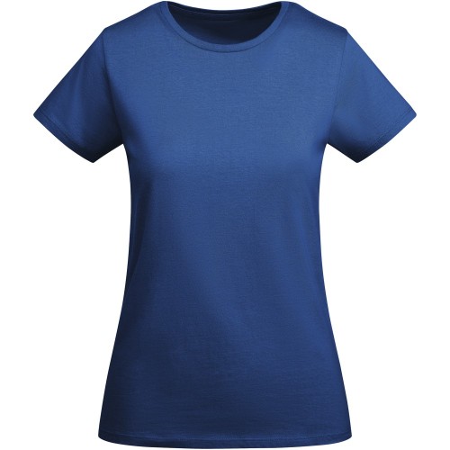 Roly Breda női organikus pamut póló, Royal, 3XL