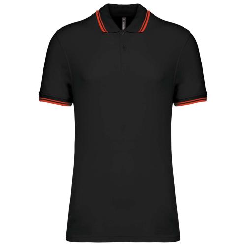 FÉRFI 2 CSÍKOS RÖVID UJJÚ PÓLÓING