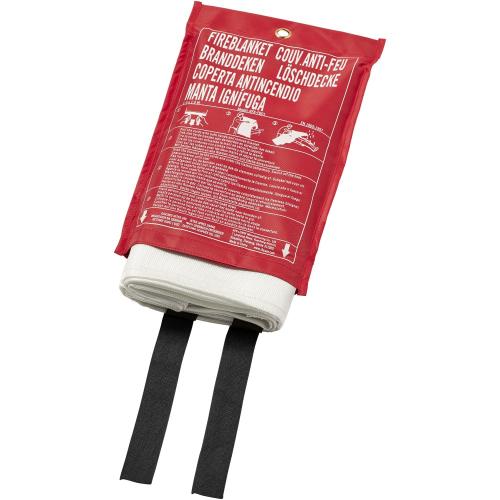 Margrethe tűzálló takaró, piros