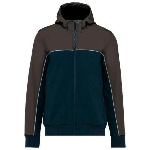UNISZEX HÁROMRÉTEGŰ KÉT SZÍNŰ BIONIKUS BEVONATTAL ELLÁTOTT SOFTSHELL DZSEKI