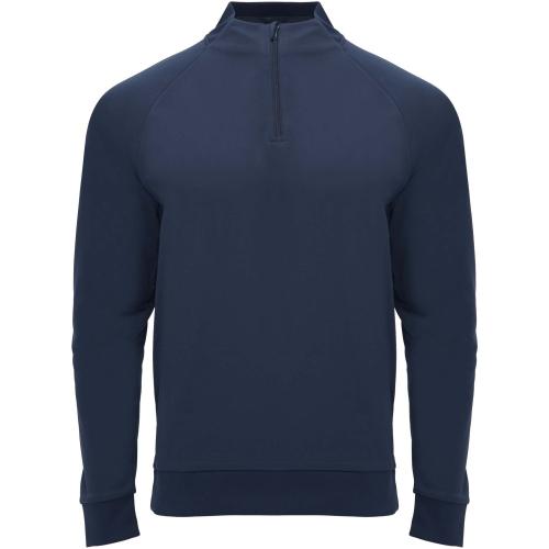 Roly Epiro hosszú ujjú negyed cipzáros gyerekpulóver, navy blue, 14