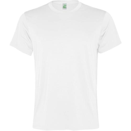 Roly Slam rövid ujjú férfi sportpóló, white, M