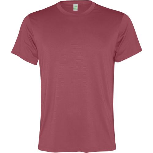 Roly Slam rövid ujjú férfi sportpóló, berry Red, 3XL