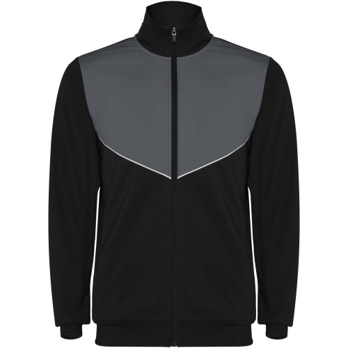 Roly Evans uniszex melegítő szett, solid black, ebony, 2XL