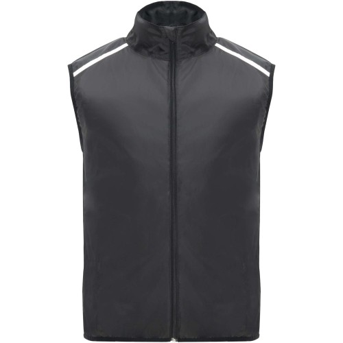 Roly Jannu könnyű uniszex futómellény, solid black, XL