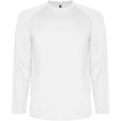 Roly Montecarlo hosszúujjú gyerek sportpóló, White, 4