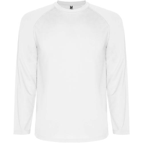 Roly Montecarlo hosszúujjú gyerek sportpóló, White, 8