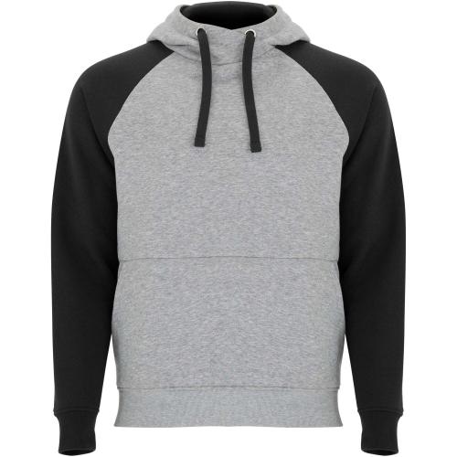 Roly Badet gyerek kapucnis pulóver, Heather grey, Solid , 7/8