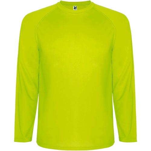 Roly Montecarlo hosszúujjú férfi sportpóló, Fluor Yellow, S