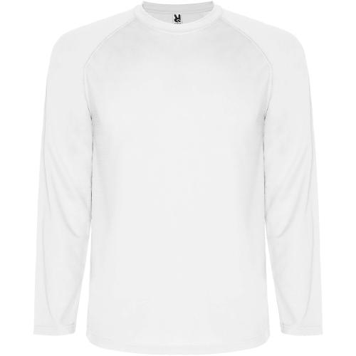 Roly Montecarlo hosszúujjú férfi sportpóló, White, L