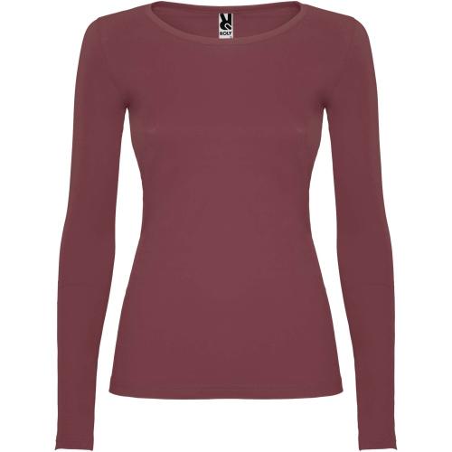 Roly Extreme női hosszúujjú póló, Berry Red, S