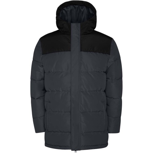 Roly Tallin uniszex dzseki, Ebony, Solid black, 2XL