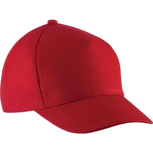 Kup 5 paneles gyerek baseballsapka, Red, U