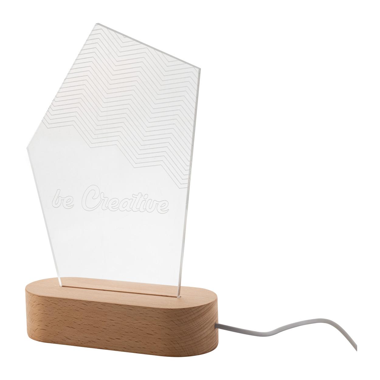 LED-es trófea, ötszög