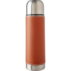Rozsdamentes acél kulacs, 400 ml, barna