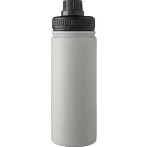 Rozsdamentes acél duplafalú palack, 500 ml, szürke